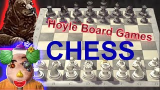 Hoyle Board Games Chess  Me vs Harley [upl. by Hekker]