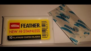 feather DE blades review [upl. by Alyos]