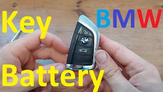 How To Change A BMW Key Battery [upl. by Allebasi]