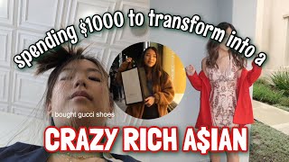 spending 1000 to transform into a crazy rich asian  Vanessa Nagoya [upl. by Enuahs991]