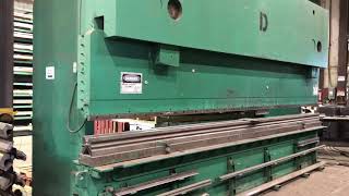 ALLSTEEL 30018 300 TON X 18 HYDRAULIC PRESS BRAKE  12520 [upl. by Daye]