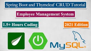 Spring Boot Thymeleaf Tutorial  Full Course 2022 Edition [upl. by Jammal505]