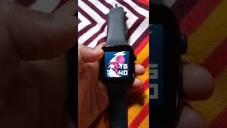 how to change wallpaper in t500 smart watch ⌚ shorts viral [upl. by Sadler757]