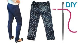 Jegging nähen für Anfänger – DIY enge Hose quotHANNAHquot [upl. by Nohj]