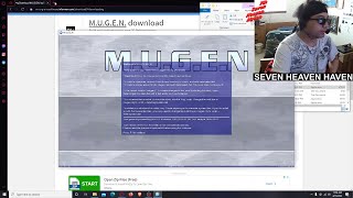 2022 MUGEN Tutorial Part 1 How To Download and Play MUGEN aka WinMUGEN On Your Desktop PC Computer [upl. by Enaitsirk]