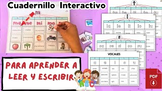 Cómo aprender a leer y escribir rápido y fácilPDF GRATIS [upl. by Ellenwahs]