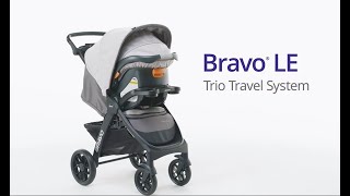 Chicco Bravo LE Travel System Product Demonstration [upl. by Knorring]