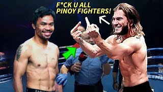 WHEN DISRESPECTING PINOY FIGHTER GONE WRONG❗ TOP 3 PINOY BRUTL KO  ⚠️ BAWAL SA MATATAKUTIN⚠️ [upl. by Jonathon706]