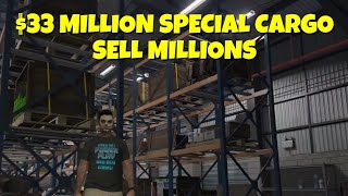 GTA Online  Selling Special Cargo Solo in a Public Lobby [upl. by Noynek]