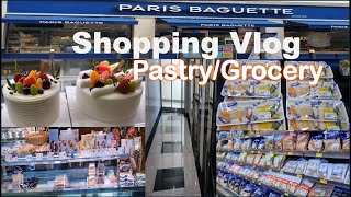 Shopping At Paris Baguette  A Minimart Near Me  PastriesGroceries  Shopping In Korea 🇰🇷 Vlog [upl. by Yllop]