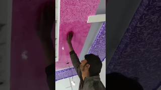 Ceiling painting texture design 💥🔥🤩 music comedy bollywood song hindisong art homedecor [upl. by Beetner318]