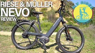 2020 Riese amp Müller Nevo GT Review  A Super Sporty Super Comfortable Electric Bike [upl. by Essiralc13]