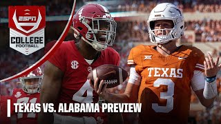 Texas vs Alabama FULL PREVIEW Jalen Milroe is a freak of nature  Sam Acho  The Kickoff [upl. by Balthasar]