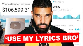 Can You Make Money Online with Lyrics Videos on YouTube [upl. by Walkling]