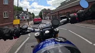 Ride into ironbridge at the end of the club ride [upl. by Auqenehs691]