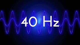 40 Hz clean sine wave BASS TEST TONE frequency [upl. by Harolda]