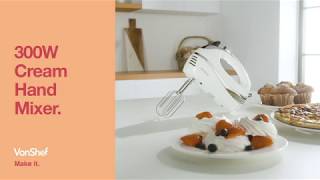 VonShef 300W Cream Hand Mixer [upl. by Nieberg]