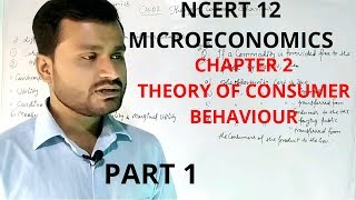 Theory of consumer behaviour class 12  chapter 2 microeconomics class 12 [upl. by Aivital]