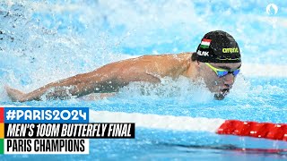 Mens 100m Butterfly Final  Paris Champions [upl. by Danforth142]