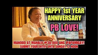 PB LOVE 1st YEAR ANNIVERSARY [upl. by Ytoc]