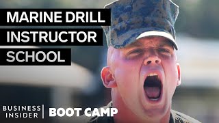 How Marine Corps Drill Instructors Are Trained  Boot Camp [upl. by Newmann796]