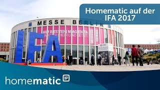 Homematic IP auf der IFA 2017 [upl. by Bolger]