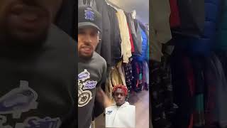 Chris Brown gives us a closet tour youtubeshorts quavo diss [upl. by Needan]