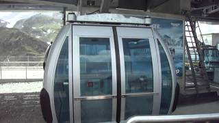 Short video to show how the cable car system works Schwarzsee Zermatt Switzerland [upl. by Edina]