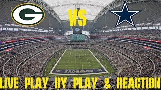 Packers vs Cowboys Live Play by Play amp Reaction [upl. by Gwyn]