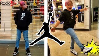 AIR JORDAN 9 Midnight Navy All Star Pack Shoe Shopping VLOG [upl. by Wulfe476]