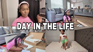 VLOG  A DAY IN THE LIFE AS A SINGLE MOM [upl. by Imekawulo]