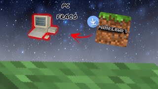 como baixar minecraft para pc fracobedrock [upl. by Novit]