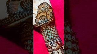 latest arabic fronthand mehndi design  easy mehandi shorts short mehndi mehandi mehndidesigns [upl. by Balac]