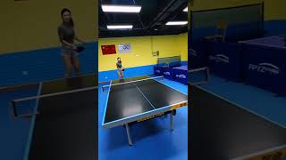 Pro player 🤝🏻 pingpongtable pingpong tabletennis [upl. by Ernestine609]