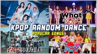 MIRRORED  ICONIC KPOP RANDOM DANCE old  new [upl. by Hedi]