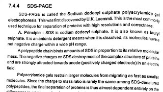 SDSPAGE  Electrophoresis [upl. by Aehtla184]