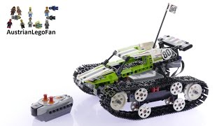 Lego Technic 42065 RC Tracked Racer  Lego Speed Build Review [upl. by Jarrell980]