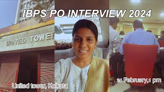 My IBPS PO Interview 2024 experience  24 February 📍United Tower Kolkata ibpspointerview [upl. by Oderfliw65]