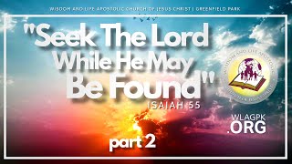 WLA Greenfield Park Seek The Lord pt2 Higher Each Day [upl. by Agem196]