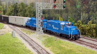 HO Scale Model Trains at The Providence Northern Model Railroad Club [upl. by Aix]