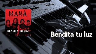 Mana  Bendita tu luz karaoke con piano tono original GM [upl. by Bentley434]