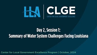 Summary of Water System Challenges Facing Louisiana [upl. by Lebna143]