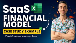 Finance Case Study Example  SaaS Startup Financial Model Template Included [upl. by Koerlin]