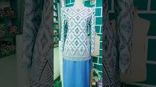 Kurung moden lengan puff [upl. by Atnoid]