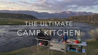 The Ultimate Portable Camp Kitchen  Trail Kitchens [upl. by Herc]