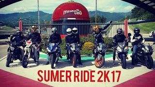 Summer Ride 2017  KTM RC 125 amp YAMAHA R125 [upl. by Ynatsyd]