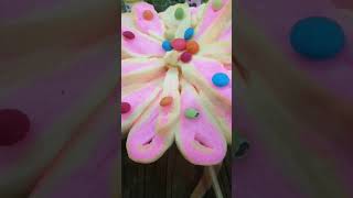 cotton candy flower bunt short vide [upl. by Bartholemy]