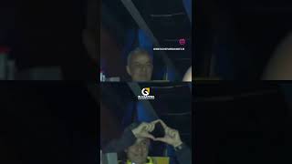 İsmail Kartal taraftara kalp işareti yapıyor 🤭🤭🤭 [upl. by Dart]