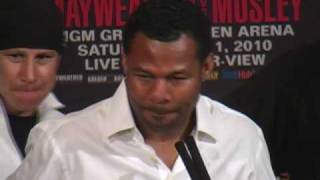 Shane Mosley I couldnt make the adjustments vs Floyd Mayweather [upl. by Ahsienat747]