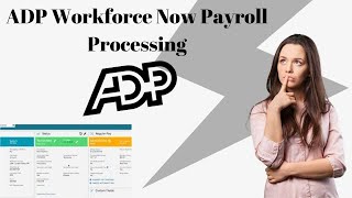 How To Login ADP Workforce Now Payroll Processing  Muhammad Asif Khan [upl. by Tiersten]